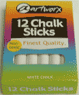 Chalk white Pack of 12